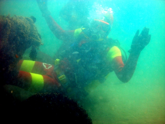 Operatore subacqueo O.P.S.A. della Croce Rossa di Giulianova