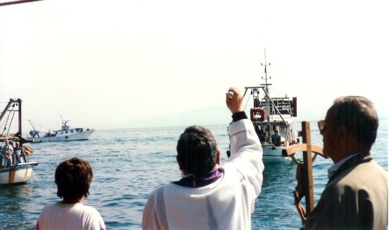 Freccia Nera: Cerimonia di addio in mare