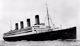 Nave "Aquitania" (1914) - Cunard Line