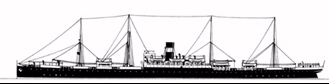 Nave "Campania" (1902) - British Shipowners Limited