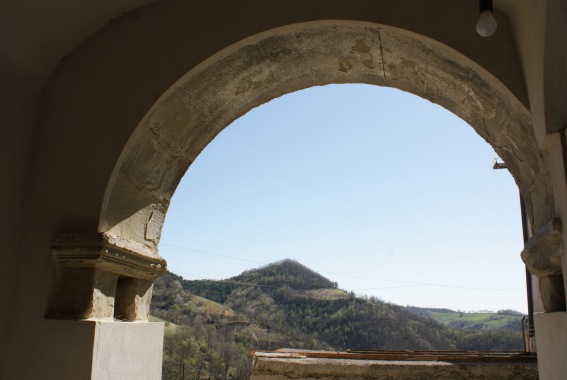 Abetemozzo (Teramo): vista sui Monti della Laga