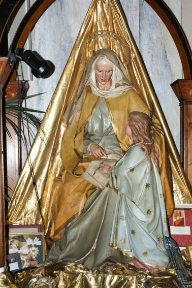 Chiesa della Madonna dell'Alno a Canzano: Madonna del Rosario