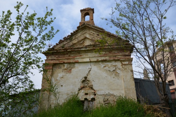 Cellino Attanasio (Te): chiesa diruta di Maria Immacolata