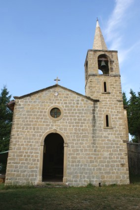 Collegrato di Valle Castellana (Te): la Chiesa dedicata a San Giovanni Battista