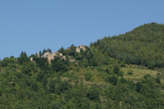 Collegrato di Valle Castellana (Te): panorama da Vignatico