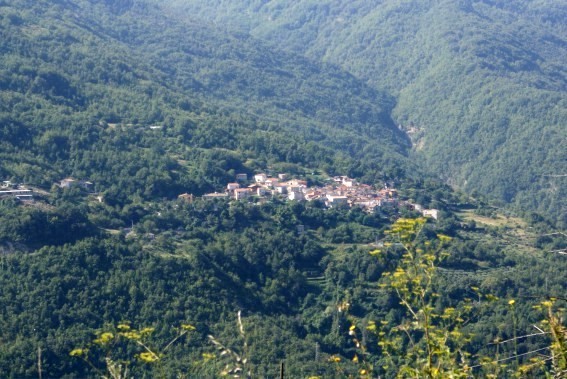 Cusciano di Montorio al Vomano (Te): panorama da Altavilla