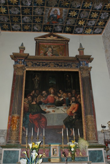 Chiesa di S. Silvestro a Miano di Teramo: pala d'altare