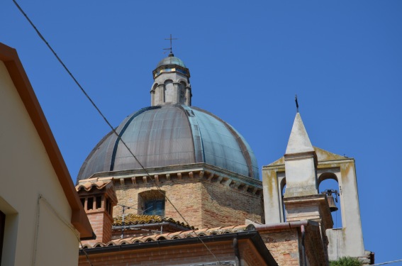 Cupola della Chiesa dell'Annunziata a Montepagano di Roseto degli Abruzzi (Te)