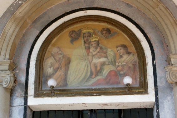 Chiesa della Madonna del Ponte a Montorio al Vomano (Te): Madonna con Bambino