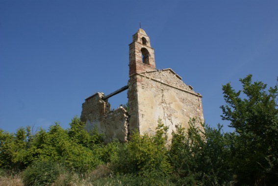 Chiesa di S. Maria di Pastignano a Pagannoni Alto: ruderi