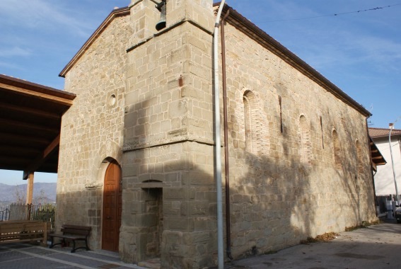 Chiesa di S. Salvatore a Pagliaroli di Cortino (Te)