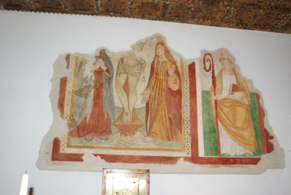 Chiesa di S. Paolo a Pezzelle di Cortino (Te): affreschi