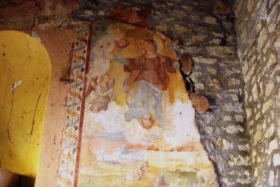 Chiesa di S.Maria ad Venales a Roiano di Campli (Te): Assunzione di Maria (1604)