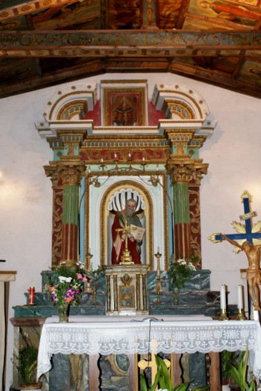 San Bartolomeo a Villa Popolo di Torricella Sicura (Te): altare maggiore