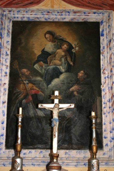 Cappella Sistilli a Villa Butteri di Teramo: Pala d'Altare