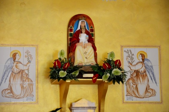 Madonna di Coromoto nella Chiesa dei SS.Pietro Apostolo e Giovanni Battista a Villa Zaccheo (Te)