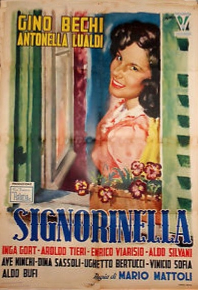 Signorinella - poster - locandina